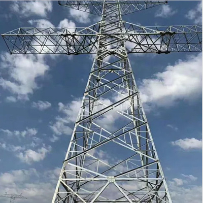Il HDG irrita le torri d'acciaio della grata per la linea di trasmissione elettrica