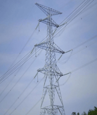 10 - torri della trasmissione di tensione di 100M Lattice Steel High