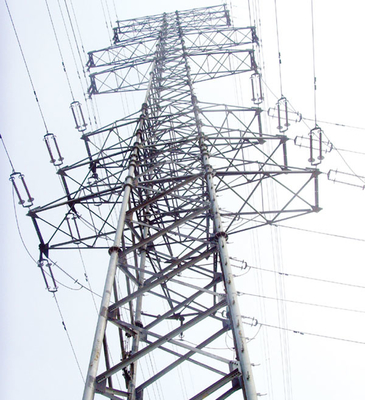 10 - torri della trasmissione di tensione di 100M Lattice Steel High