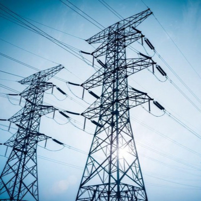Piloni ad alta tensione d'acciaio di elettricità di angolo della grata di HDG