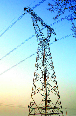 10 - Torre d'acciaio della trasmissione della grata di 700KV HDG