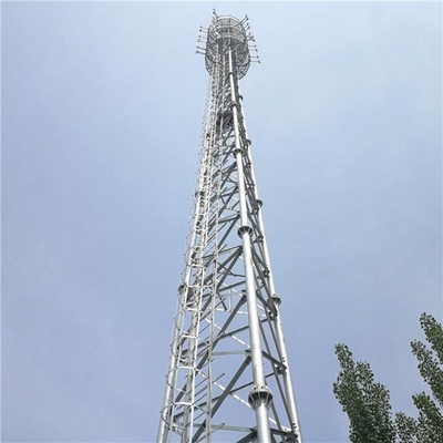 3 60m forniti di gambe galvanizzati inclinano le Telecomunicazioni autosufficienti d'acciaio si elevano