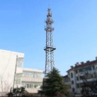 Torre d'acciaio di telecomunicazione di angolo della trasmissione Q345B Q235B del segnale