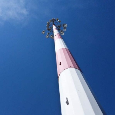Torre di antenna a stilo d'acciaio galvanizzata per le Telecomunicazioni