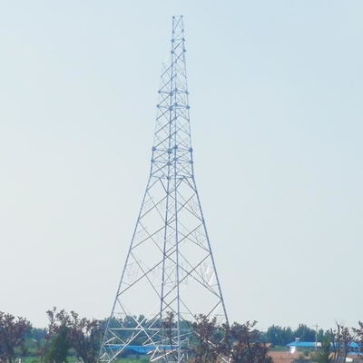 Torre d'acciaio galvanizzata autosufficiente fornita di gambe di telecomunicazione 4