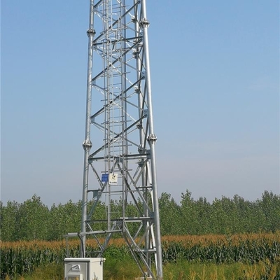 Le Telecomunicazioni autosufficienti d'acciaio tubolari di Q345B Q235B si elevano