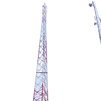 Della telecomunicazione angolare 3 la torre d'acciaio 330KV delle gambe con la immersione calda ha galvanizzato i sostegni