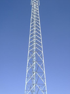 La immersione calda della torre d'acciaio tubolare della telecomunicazione ha galvanizzato Q355
