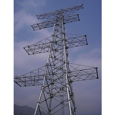 Elettrico d'acciaio della torre Q235B di angolo dell'elettrodotto galvanizzato