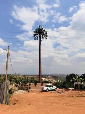 Torre unipolare d'acciaio cammuffata della palma per Telecommunciation