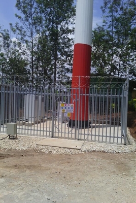 La torre unipolare d'acciaio per la immersione calda delle Telecomunicazioni ha galvanizzato
