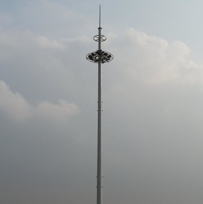 Torre d'acciaio di telecomunicazione d'acciaio Q235 con la immersione calda galvanizzata