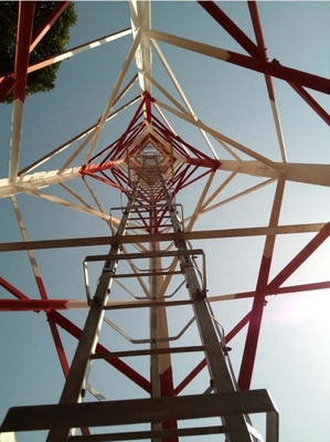 Supporto d'acciaio di auto della torre delle Telecomunicazioni di galvanizzazione di RDS RDU