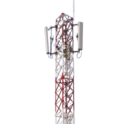 Tetto della torre d'acciaio leggera di telecomunicazione di aviazione alto