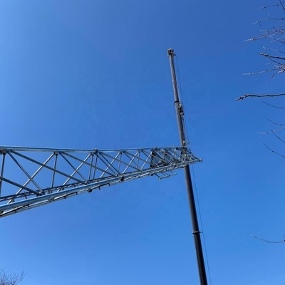La immersione calda della torre tubolare d'acciaio delle Telecomunicazioni ha galvanizzato 15M Height